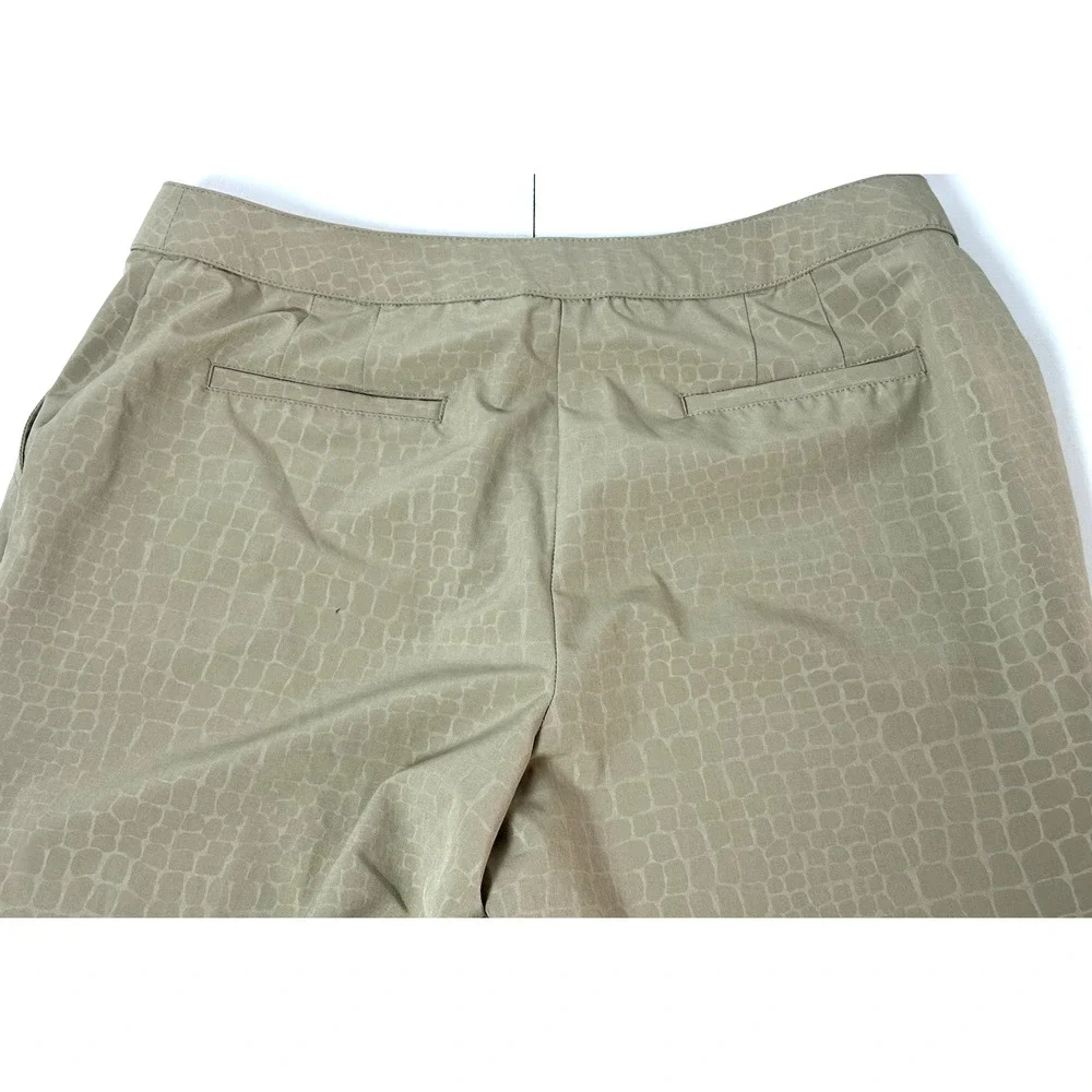 Chico Weekends Women's Tan Beige Capris with Pull Cord‎ Size 0.5 Chico's